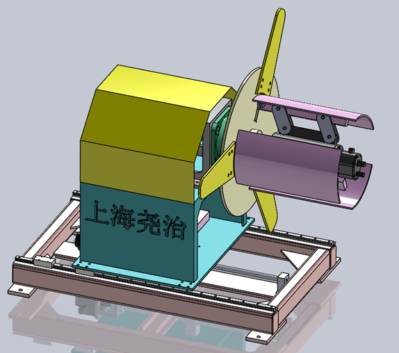 微通道铝扁管收卷机