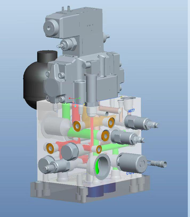 高、低速控制阀组