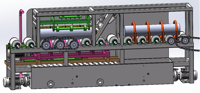 高压清水洗棒机